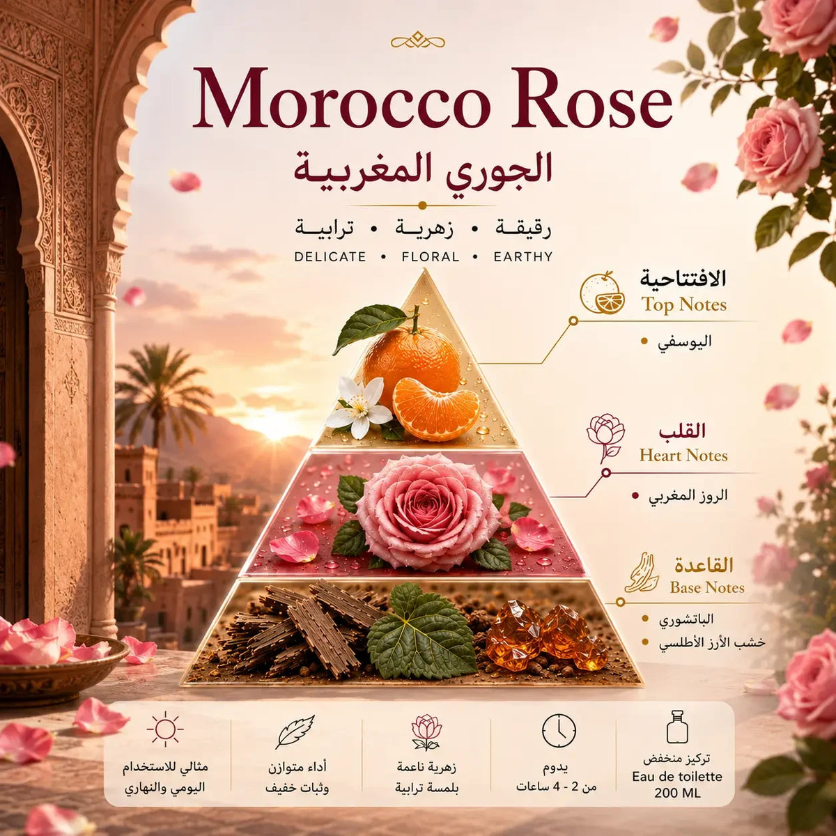 Morocco Rose